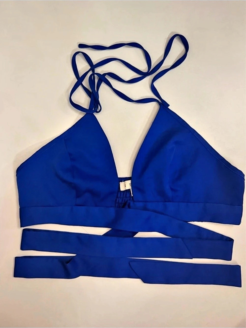 Y.F.V. Blue Bikini Set Size Large Like New
